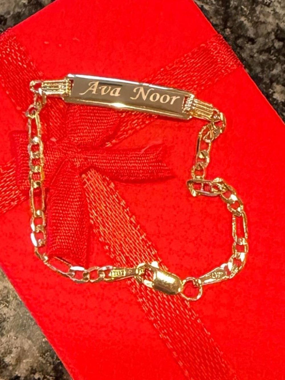 New 10K Baby ID Bracelet 5.5” inches